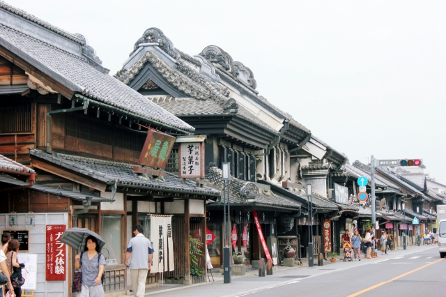 埼玉県川越市小江戸の町並み