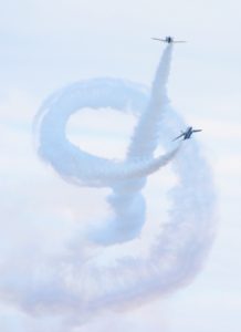 埼玉県入間市航空自衛隊入間基地の航空ショー
