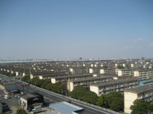 埼玉県草加市の松原団地