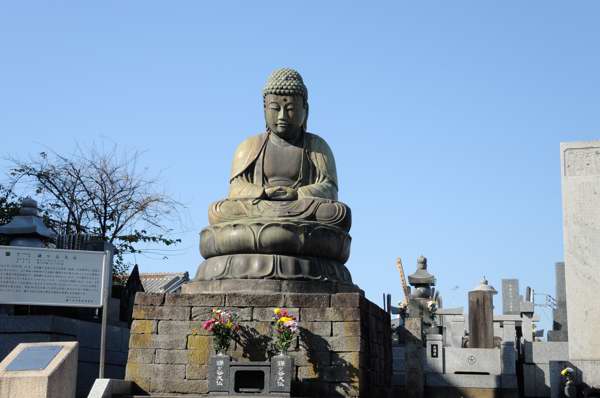 千葉県鎌ケ谷市の鎌ヶ谷大仏