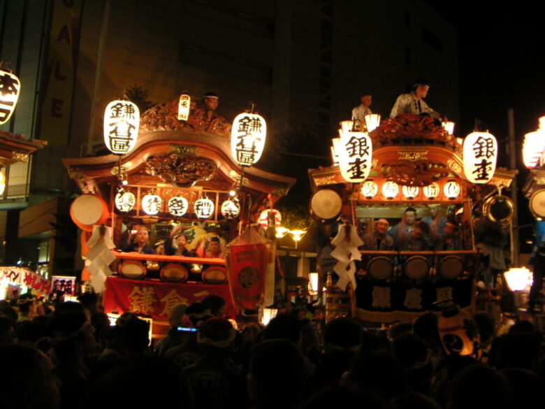 埼玉県熊谷市のうちわ祭