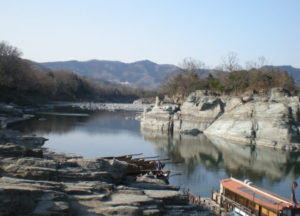 埼玉県秩父郡長瀞町の長瀞渓谷