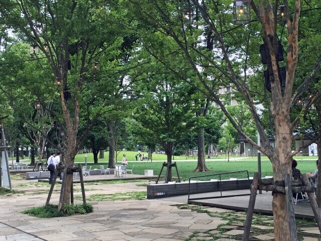 中野区の四季の森公園