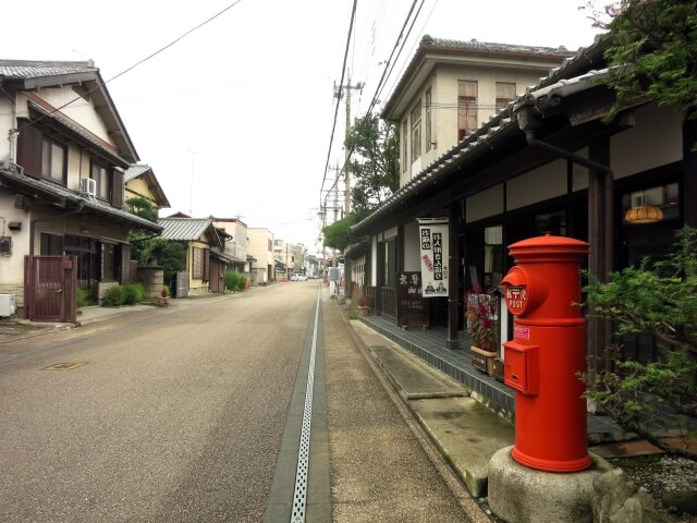 栃木市嘉右衛門町の街並み