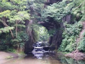 君津市の濃溝の滝