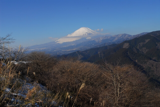 山北町　大野山より富士山