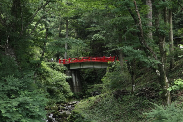 高崎市の榛名神社参道