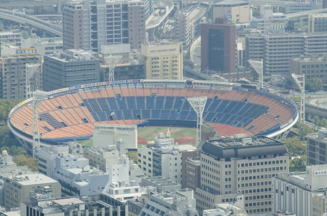 横浜市中区の横浜スタジアム