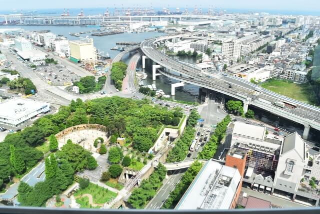 横浜市中区の風景