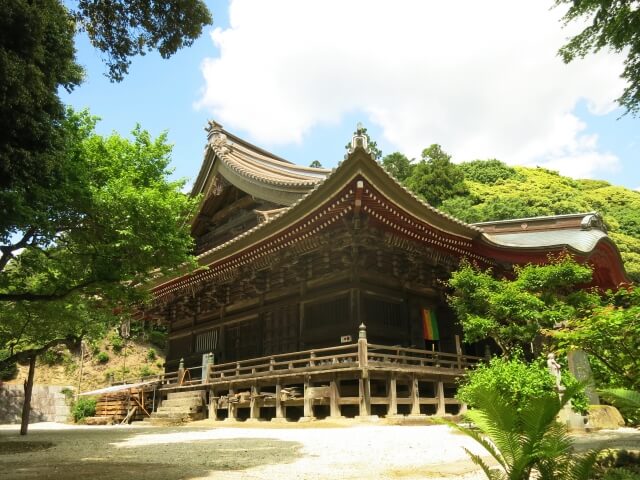 茨城県桜川市の椎尾山薬王院