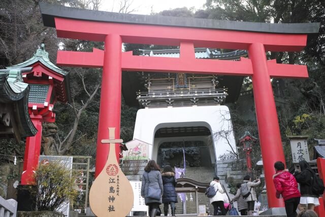 藤沢市の江島神社