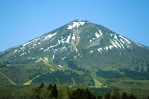 猪苗代町の磐梯山
