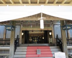 鹿嶋市の鹿島神宮　御神体