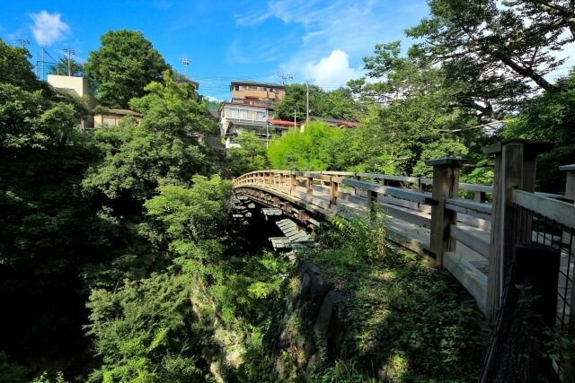 大月市の猿橋