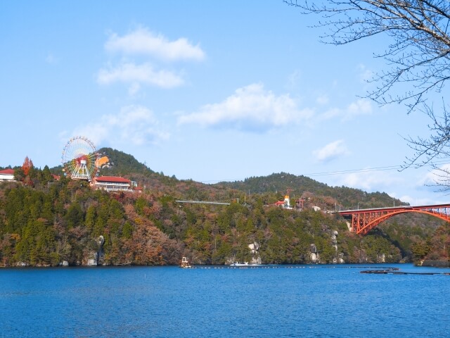 恵那市の恵那峡