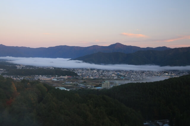 富士吉田市の風景