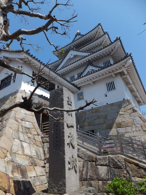 大垣市の墨俣城