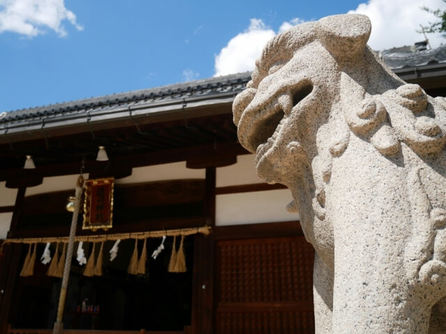 八尾市の渋川神社