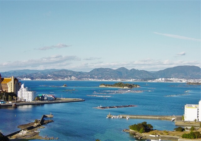 三重県伊勢志摩の風景