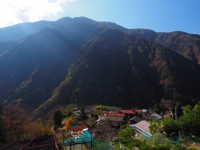 早川町の赤沢宿