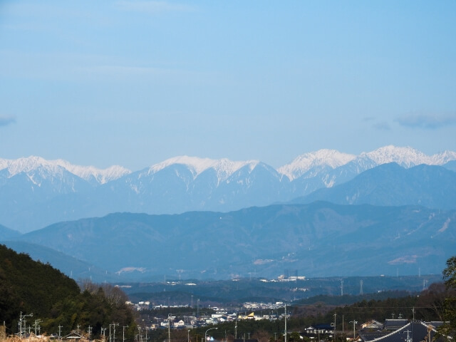 恵那市の風景