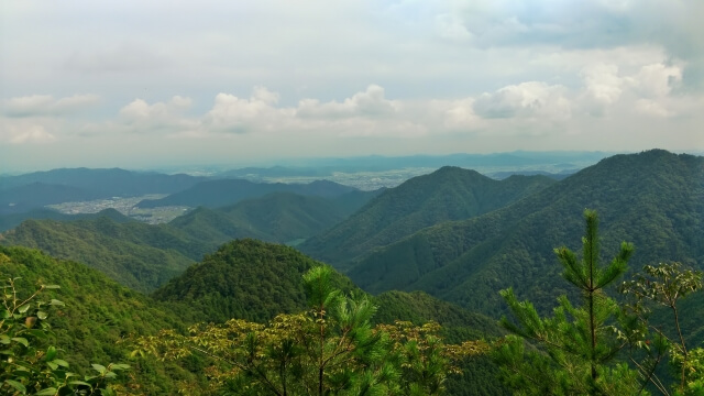 福崎町七種山からの風景