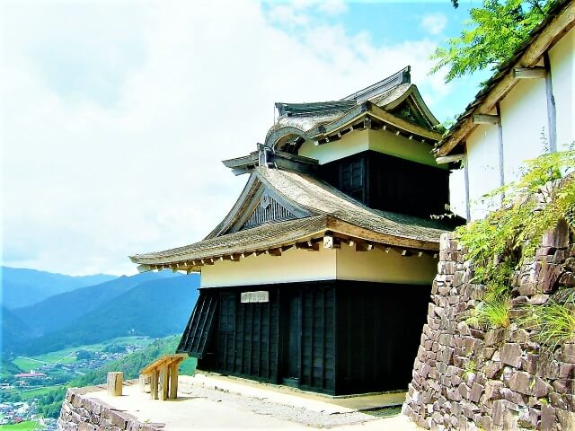宍粟市の波賀城
