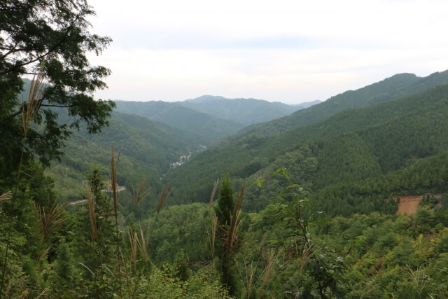 野迫川村の風景