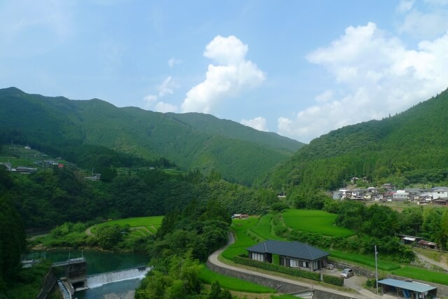 有田川町の風景