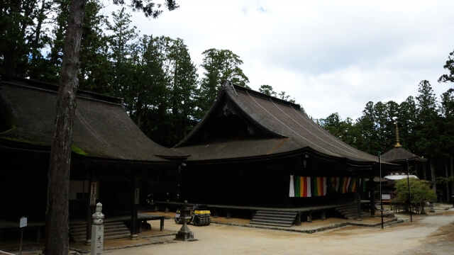 高野町高野山 壇上伽藍