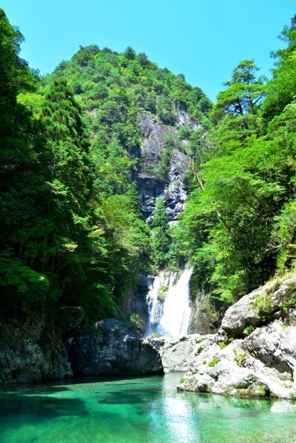 下北山村前鬼・不動七重の滝