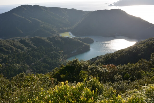 南伊勢町の美江島展望台