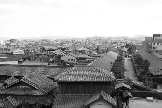 松阪市の風景(昭和)