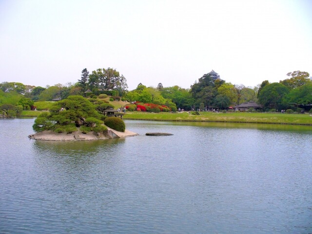 岡山市の後楽園