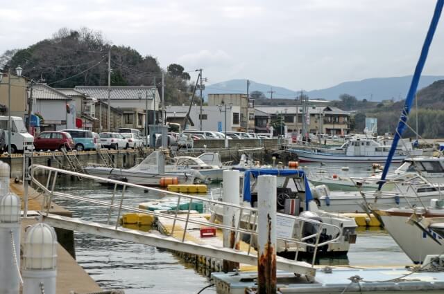 瀬戸内市の港