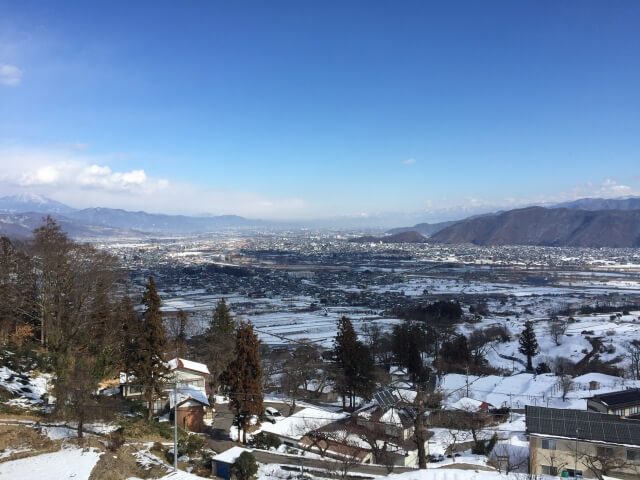 千曲市の風景