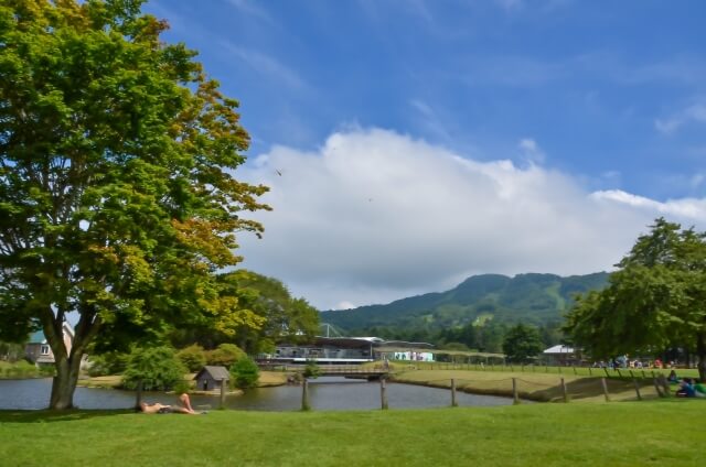 軽井沢町の風景