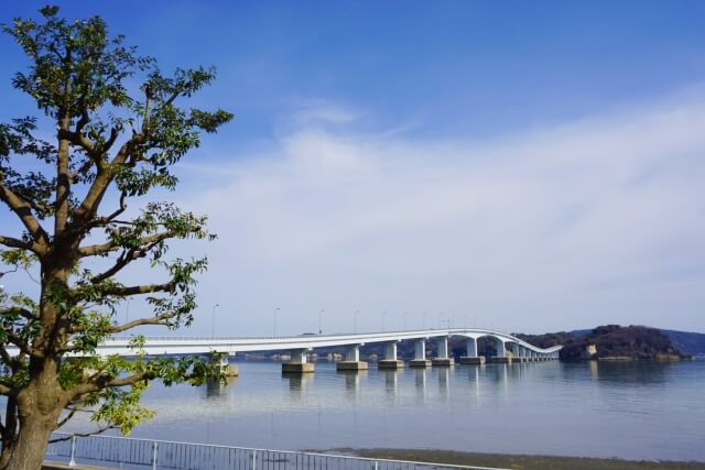 七尾市の能登島大橋