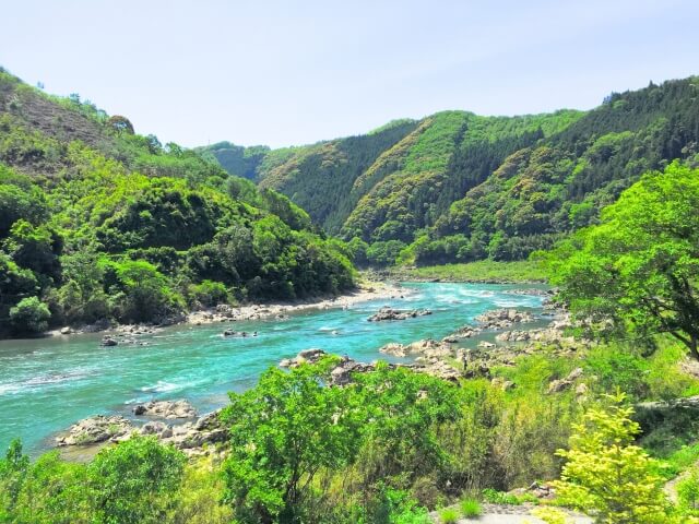 四万十町の象徴四万十川