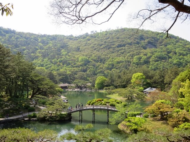高松市の栗林公園
