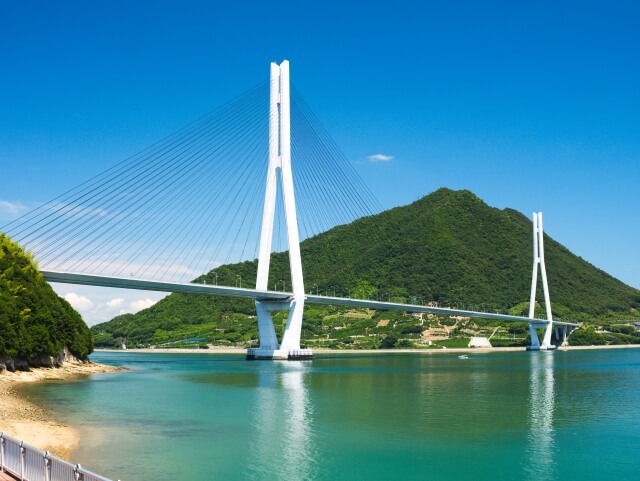 今治市の多々羅大橋