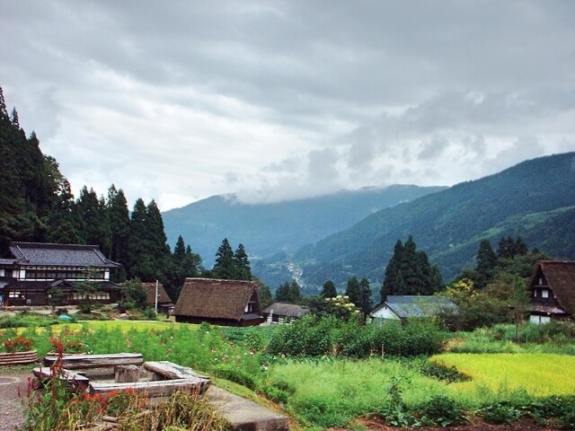 南砺市の風景