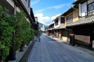 竹原市の街並
