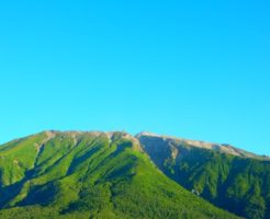 夏の御嶽山王滝村