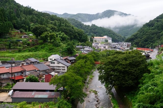 湯村温泉街