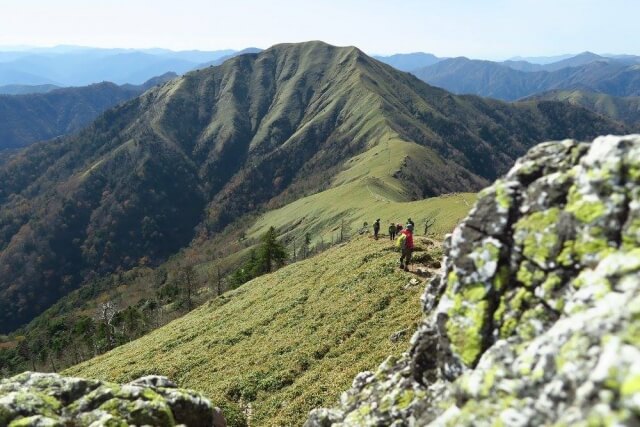 徳島県最高峰の剣山