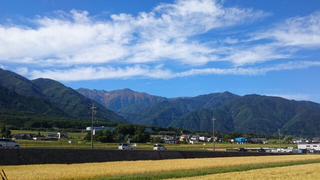 駒ヶ根市の風景