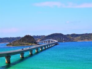 角島大橋の風景