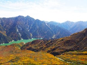 立山町の黒部ダム