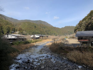 馬路村の風景